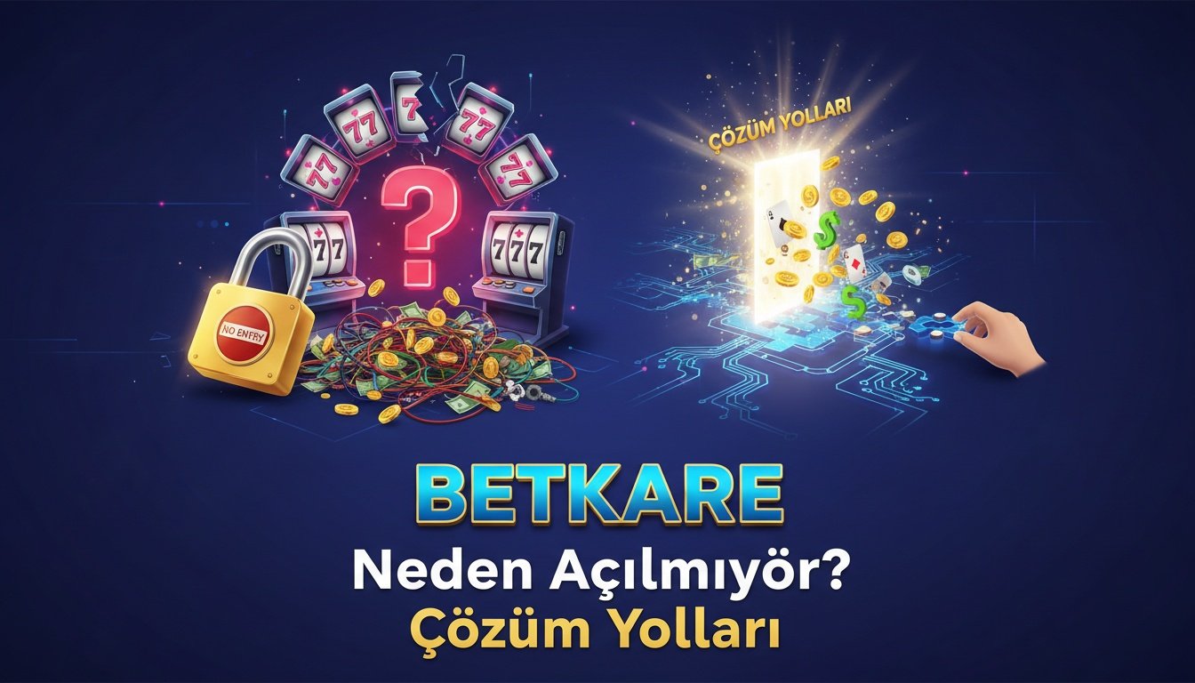 Betkare Neden Açılmıyor? Çözüm Yolları